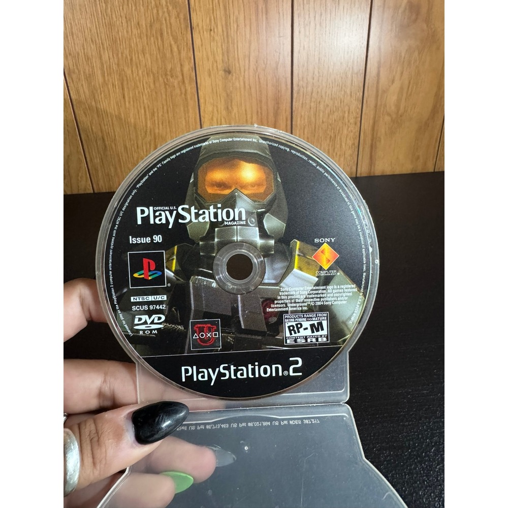 Official US PlayStation Magazine Issue 90 Demo Disc PS2 SCUS 97442 2004